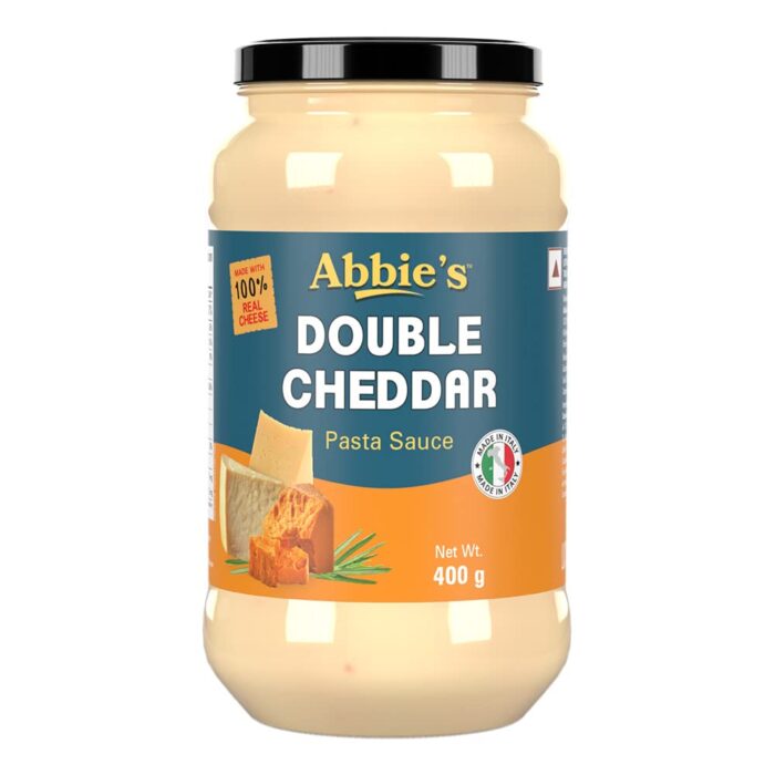Abbie's Double Cheddar White Pasta Sauce 400 grams Abbie's Double Cheddar White Pasta Sauce 400 grams