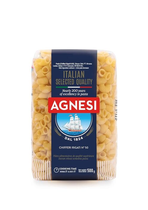 Agnesi Chifferi Pasta, 500g, Product of Italy Agnesi Chifferi Pasta, 500g, Product of Italy