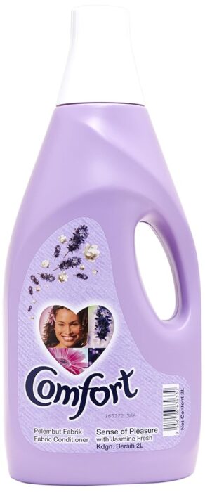 Comfort Fabric Softener Conditioner Sense Of Pleasure Jasmine Fresh Liquid, 67.63 Fl Oz ? 2 L Comfort Fabric Softener Conditioner Sense Of Pleasure Jasmine Fresh Liquid, 67.63 Fl Oz ? 2 L