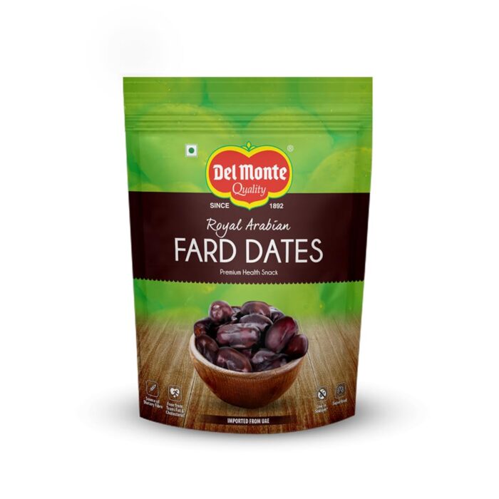 Del Monte Royal Arabian Fard Dates, 500gms, Dried Del Monte Royal Arabian Fard Dates, 500gms, Dried