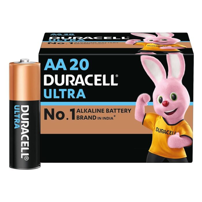 Duracell Ultra Alkaline AA Batteries, Pack of 20 Duracell Ultra Alkaline AA Batteries, Pack of 20