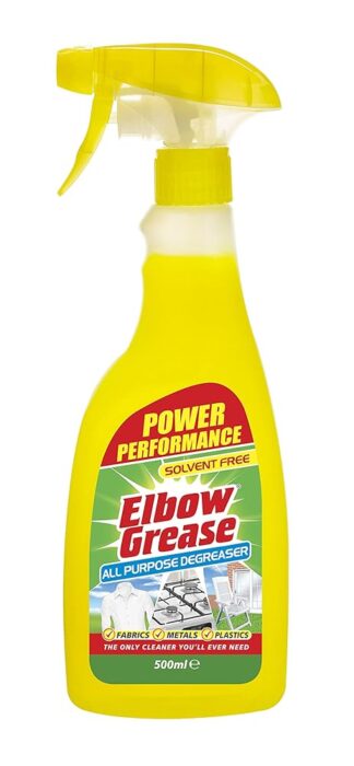 Elbow Grease All Purpose Kitchen, Laundry, Household Degreaser Cleaner Spray, 500ml (Pack of 1) Elbow Grease All Purpose Kitchen, Laundry, Household Degreaser Cleaner Spray, 500ml (Pack of 1)