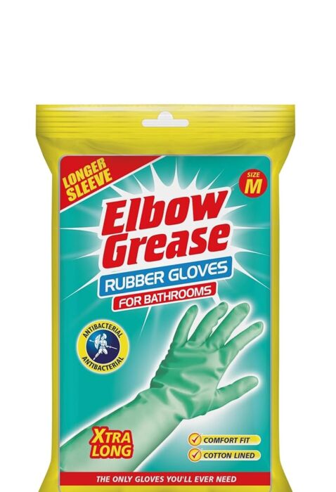 Elbow Grease Rubber Gloves For Bathroom M Size Elbow Grease Rubber Gloves For Bathroom M Size