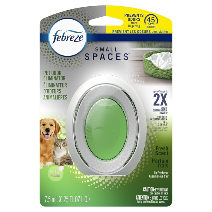 Febreze SMALL SPACES Pet Odor Eliminator Air Freshener, Fresh, 1 count Febreze SMALL SPACES Pet Odor Eliminator Air Freshener, Fresh, 1 count