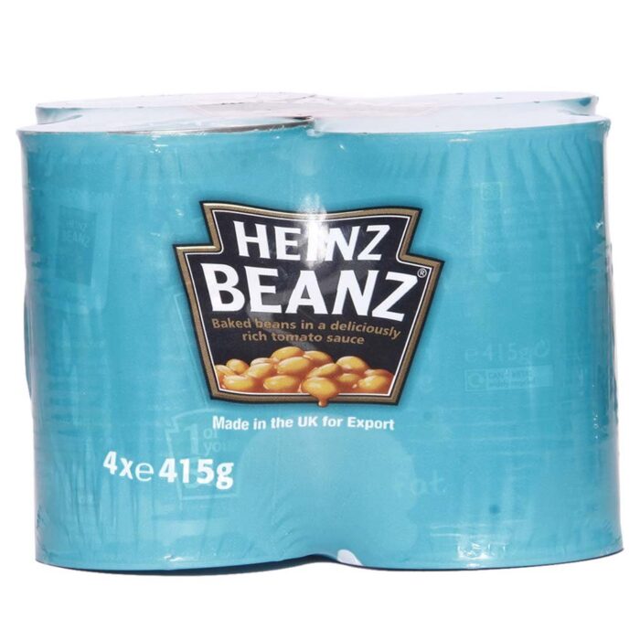 HEINZ Baked Beanz, 415 Gram (Pack of 4) HEINZ Baked Beanz, 415 Gram (Pack of 4)