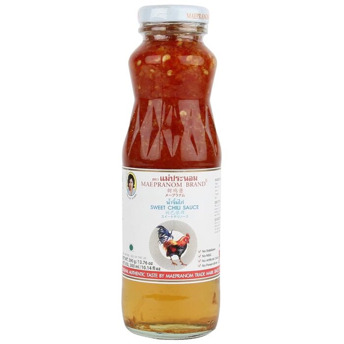 Maepranom Brand Sweet Chili Sauce, 300 ml / 390 g Maepranom Brand Sweet Chili Sauce, 300 ml / 390 g