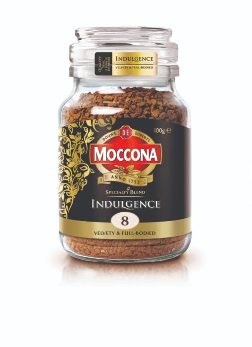 Moccona Indulgence Velvety & Full-Bodied Instant Coffee Powder -100 gm (Glass Jar)|Best Coffee |Premium Coffee Powder | Freeze Dried Coffee | Arabica Robusta Blend - Pack of 1 Moccona Indulgence Velvety & Full-Bodied Instant Coffee Powder -100 gm (Glass Jar)|Best Coffee |Premium Coffee Powder | Freeze Dried Coffee | Arabica Robusta Blend - Pack of 1