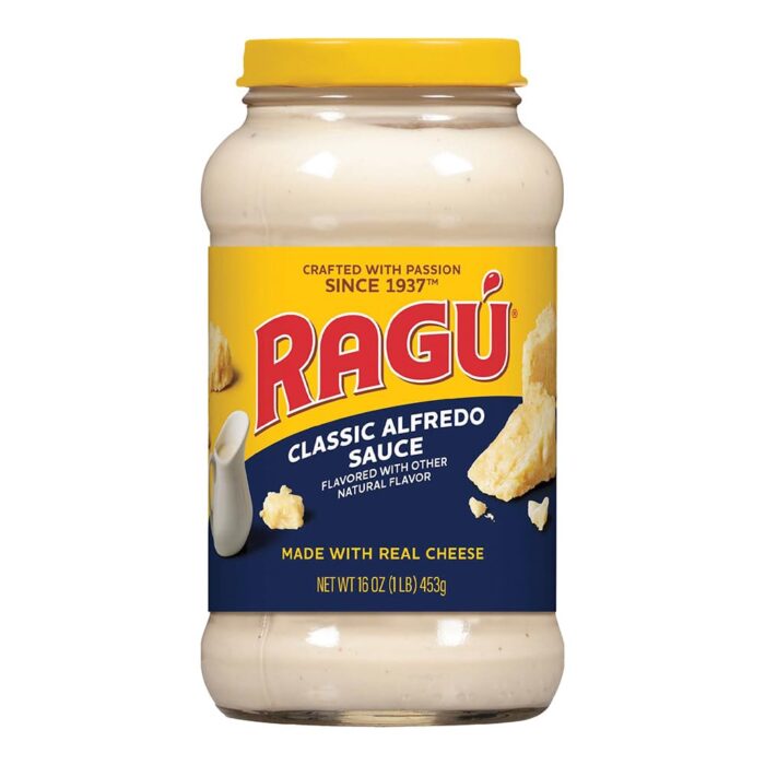 Ragu Cheesy Classic Alfredo Sauce, 453g, Product of USA (Pack of 1) Ragu Cheesy Classic Alfredo Sauce, 453g, Product of USA (Pack of 1)