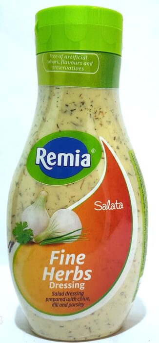 Remia Fine Herbs Dressing Salad, 500 ml ℮ 514 g Remia Fine Herbs Dressing Salad, 500 ml ℮ 514 g