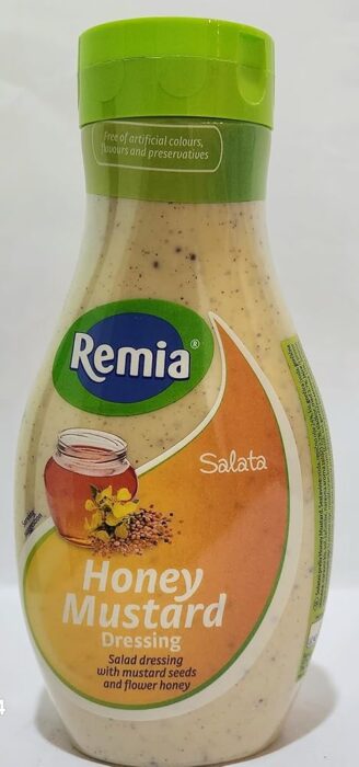 Remia Honey Mustard Dressing Salad, 500 ml ℮ 520 g Remia Honey Mustard Dressing Salad, 500 ml ℮ 520 g