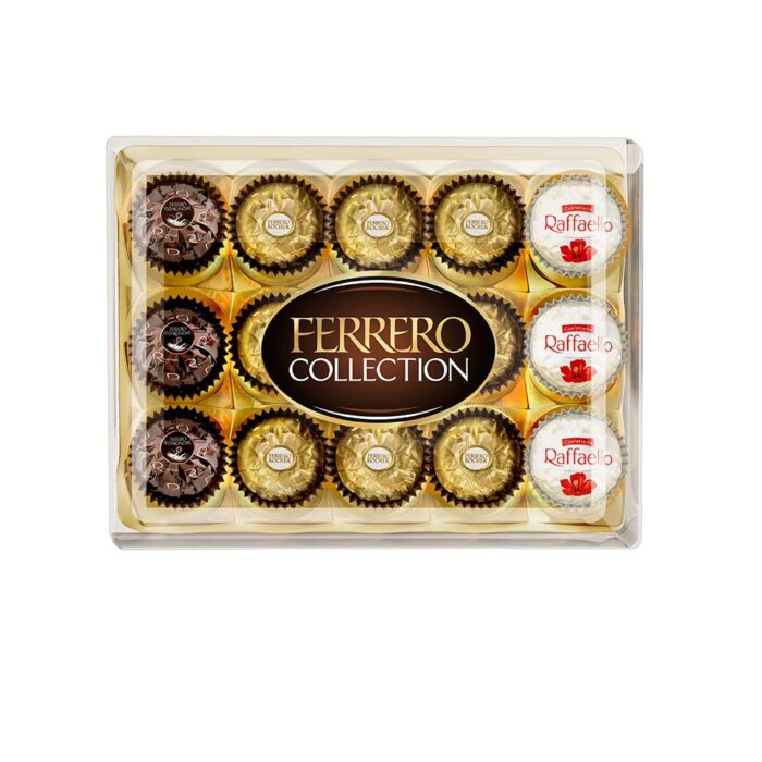 Ferrero Rocher Collection 15 Pieces,Chocolate,172 Gm Ferrero Rocher Collection 15 Pieces,Chocolate,172 Gm