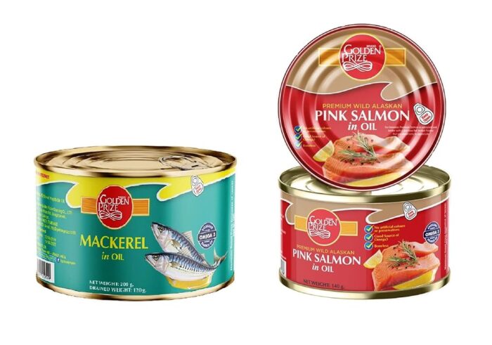 Golden Prize Mackerel in Oil, 200g and Pink Salmon in Oil, 140gm (Combo) Golden Prize Mackerel in Oil, 200g and Pink Salmon in Oil, 140gm (Combo)