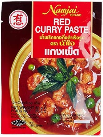 Namjai Red Curry Paste, 50g Namjai Red Curry Paste, 50g