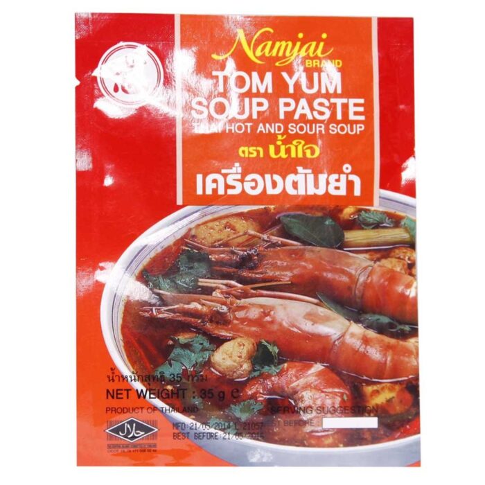 Namjam Tom Yum Soup Paste, 50g Namjam Tom Yum Soup Paste, 50g