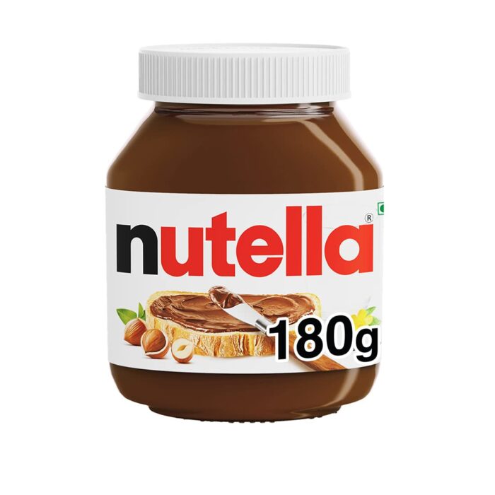 Nutella Hazelnut Spread with Cocoa, 180 gram Nutella Hazelnut Spread with Cocoa, 180 gram