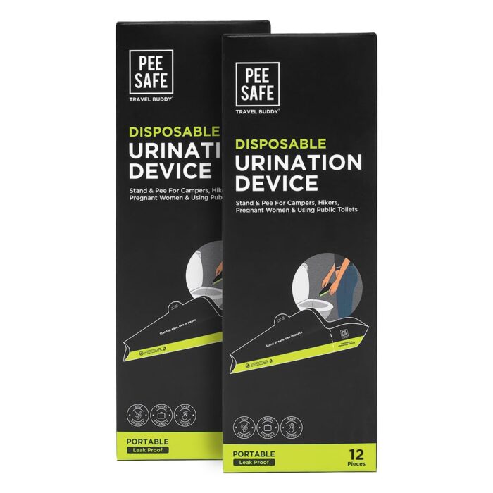 PEESAFE Pee Safe Foldable & Disposable Female Urination Device - 24 Units | For Women, Pregnant Women, Joint Pain Patients & Travelers | Easy To Carry | Reduces The Risk Of UTI PEESAFE Pee Safe Foldable & Disposable Female Urination Device - 24 Units | For Women, Pregnant Women, Joint Pain Patients & Travelers | Easy To Carry | Reduces The Risk Of UTI