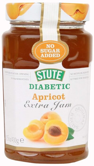 Stute No Sugar Added Diabetic Apricot Extra Jam, 15.17 oz ℮ 430 g Stute No Sugar Added Diabetic Apricot Extra Jam, 15.17 oz ℮ 430 g