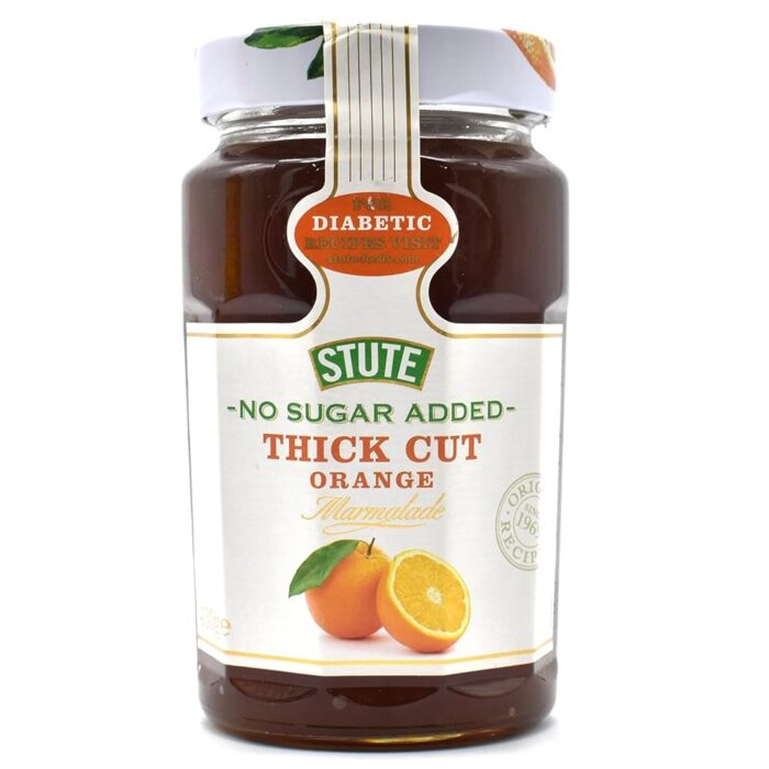 Stute No Sugar Added Thick Cut Orange Marmalade Jam - 430g Stute No Sugar Added Thick Cut Orange Marmalade Jam - 430g