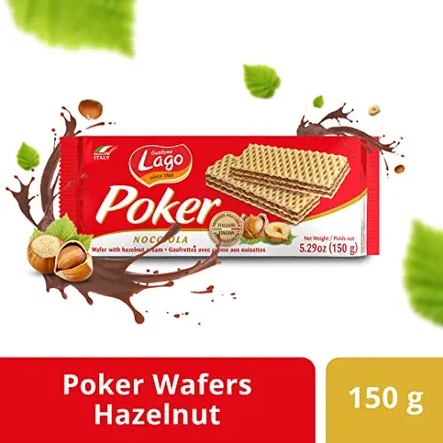 Lago Cream filled Wafers | Hazelnut Cream | 150g